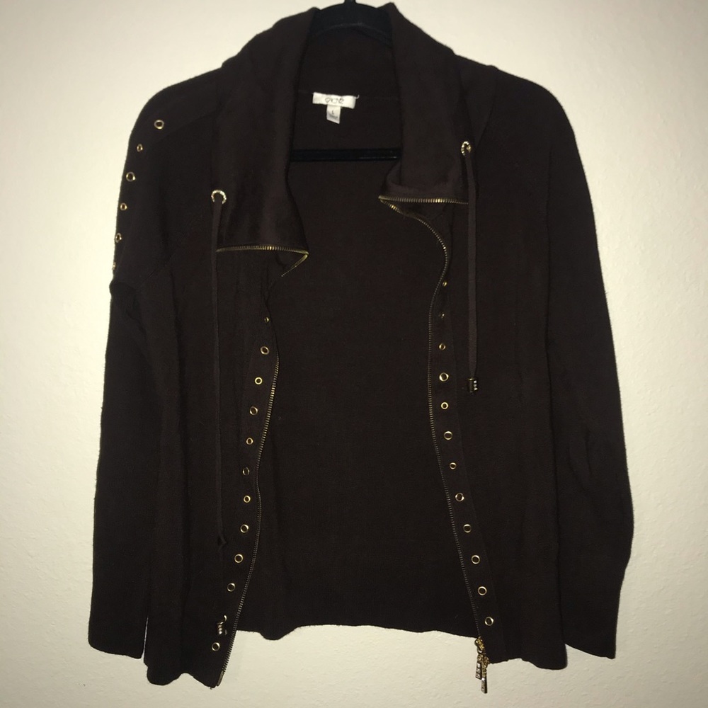 Cache Sweater in Chocolate Brown